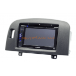 Переходная рамка CARAV 11-067 HYUNDAI Sonata (NF), Sonica 2004-2008 (wo/airbag signal / left wheel). Модель подходит только для автомобилей без сигнальной лампы подушек безопастности